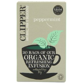 Clipper Peppermint 20 Bags (Pack of 2)
