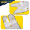 CHEDA Steering Box Frame Support Kit, Compatible with 73-87 Chevy