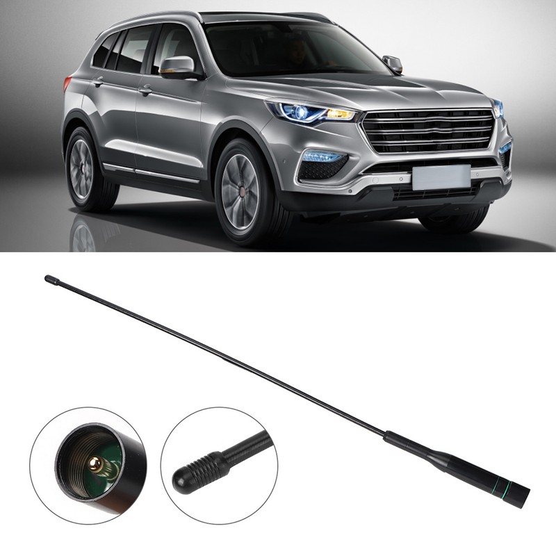 NL R3 UHF Male Head Car Mobile Dual Band Antenna