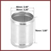 HEROFFIX OD 2.35" 60mm Aluminum Alloy Hose Joiner Tube Intercooler
