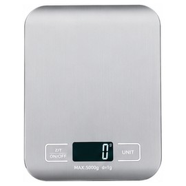 Digital Kitchen Scale, 1g Precision Food Scale with LED Display, Stainless Steel Panel, Tare Function, 11lb/22lb Capacity for Baking, Cooking, Meal Prep and Coffee