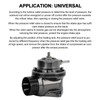 Turbo Blow Off Pressure Relief Valve BOV ID 40mm Length