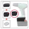 Battery Adapter ABS Non Shaking No Burr Lithium Battery Converter
