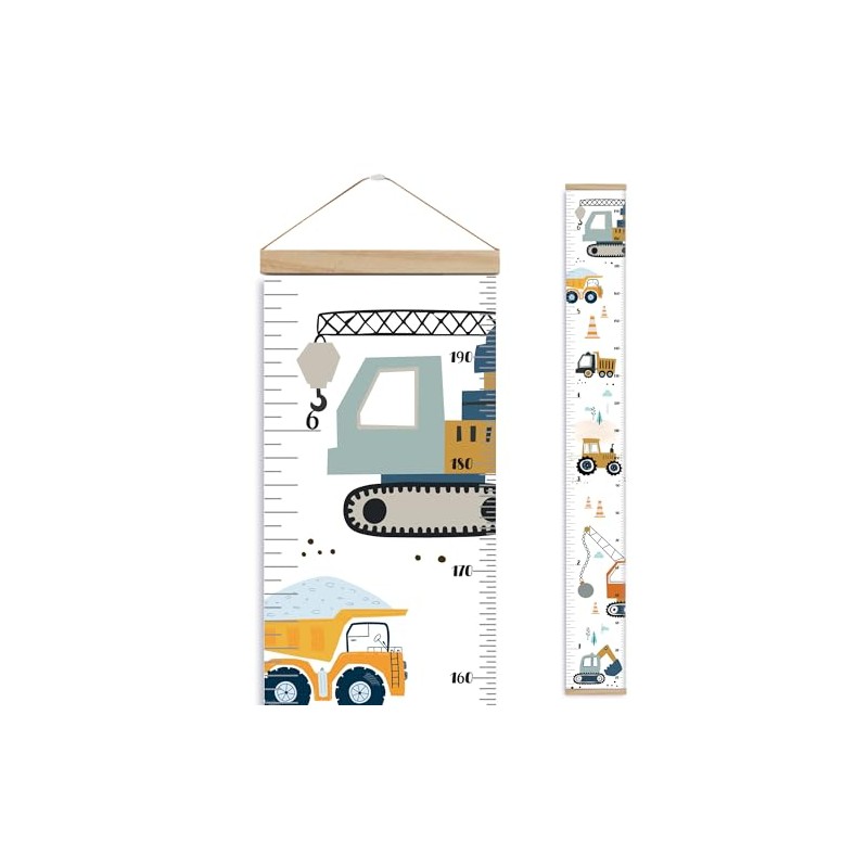 Échelle de croissance avec cadre - Baby Growth Height Chart,