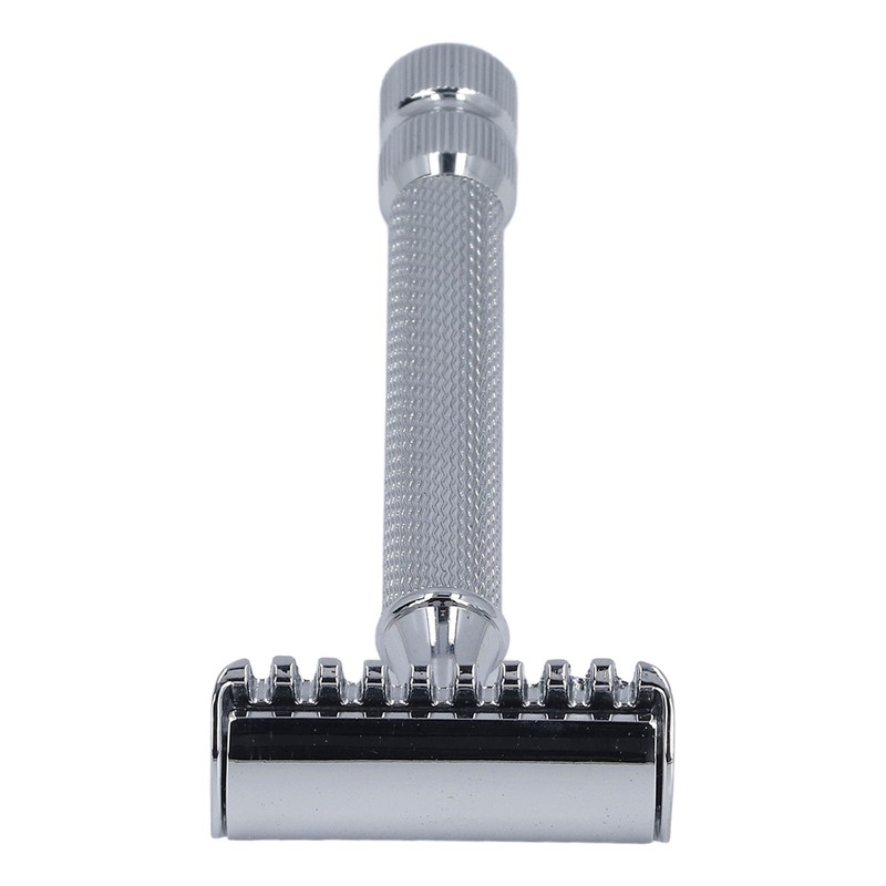 Double Edge Safety Trimmer Washable Zinc Alloy Manual Clipper Handle