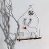 Winter Wire. Reindeer. Merry Christmas