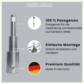 Lawn Squeegee Adapter for Gardena Handle