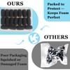 AKSONMN 18 Pack Mini Foam Windscreen for Headset Microphone -
