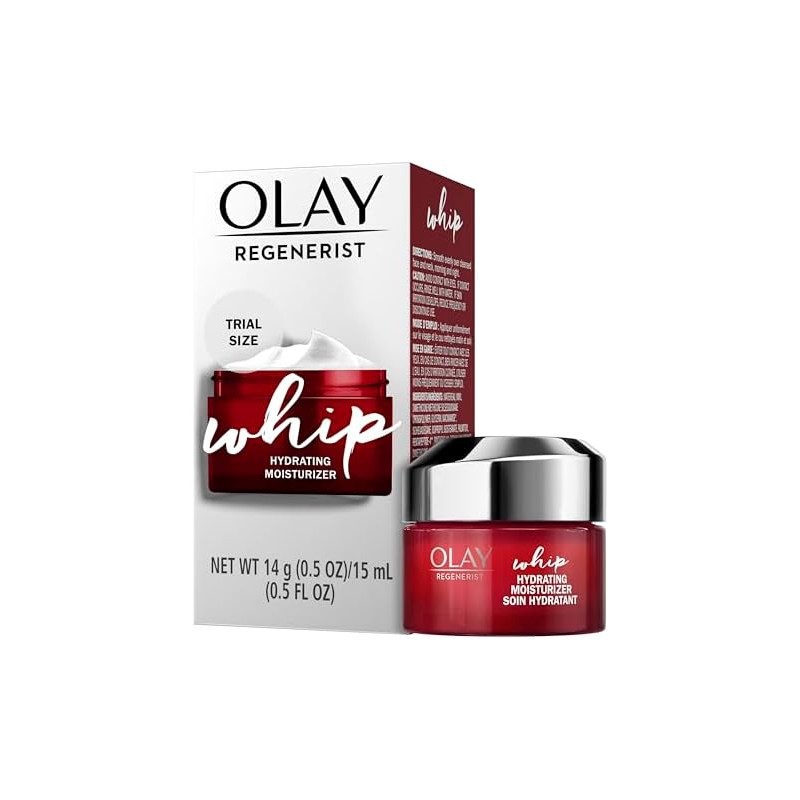 Olay Regenerist Whip Hydrating Moisturizer Trial Size 0.5 Oz