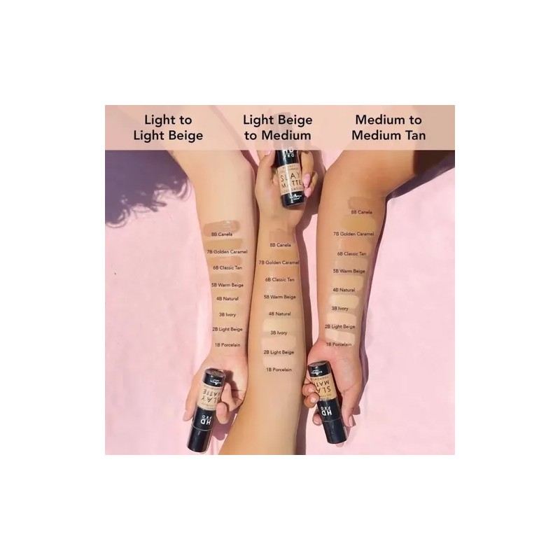 Base De Maquillaje Slay Matte Hd Pro Italia Deluxe