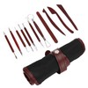 12pcs Soft Clay Carving Tools Multipurpose Stainless Pottery Accessories with
