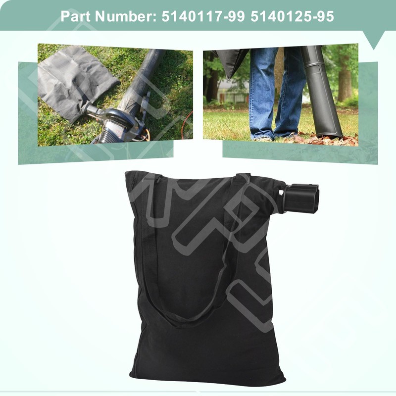 BERPSE 5140125-95 Leaf Blower Vacuum Shoulder Bag Replaces 5140117-99, for