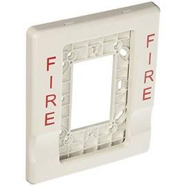 Edwards Signaling EG1T-FIRE GENESIS 1GANG 4"TRIM WHITEFIRE
