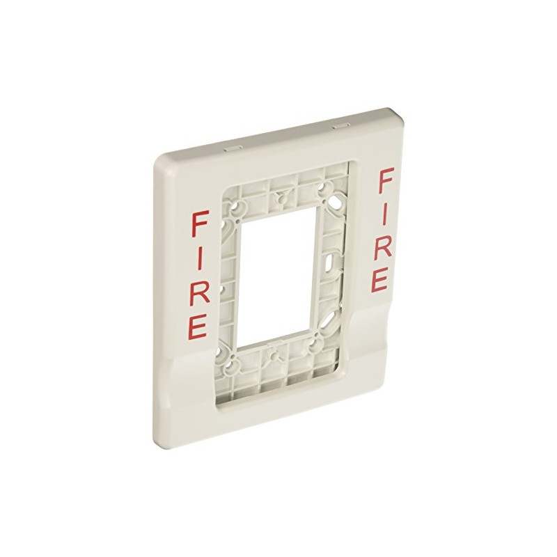 Edwards Signaling EG1T-FIRE GENESIS 1GANG 4"TRIM WHITEFIRE