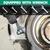 OURU 260PCS Grease Fittings Kit, SAE & Metric Zerk Grease