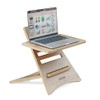 Victor DC150A High Rise Collection Acacia Wood Adjustable Laptop Stand,