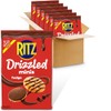 RITZ Drizzled Minis Fudge Crackers, Snacks for Kids and Adults,