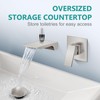Aolemi Wall Mount Bathroom Faucet Waterfall Tub Filler, Single Handle