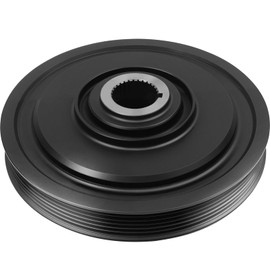 594-267 Engine Harmonic Balancer Pulley - OHV V6 3.0 3.2 3.5L - Compatible with Honda, Acura & Saturn Cars - 2003-2010 - Odyssey, Accord, Pilot, Ridgeline, MDX, RL, TL, Vue & More, Replace# 12606927