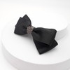 Burnaby Butterfly Black Crystal Ribbon Pin Small / 버나비 나비