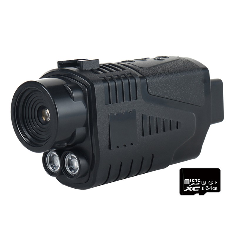 Portable Monocular Night-Visions Device Day Night Use Photo Video Playback