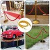 Aweisile Barrier Cord Yellow Barrier Rope with Hook Barrier Tape