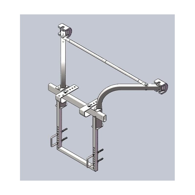 Ladder Stabilizer,Extended Ladder Stabilizer Accessory for Roof Gutter＆Wall,Ladder Stand-Off Heavy