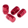 Vmingo - Tapon Pivote Valvula Cubre Llanta Aluminio Auto Moto