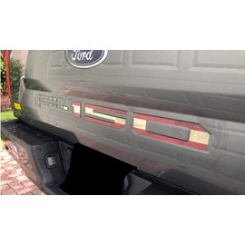 Decal Mods 2018-2020 F150 Tailgate Letters Decals Stickers (Thin, NOT Raised) Kit Insert Indent for Ford F150 (American Flag - Worn) | FG1R9