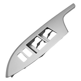 Youqsm Power Window Switch Bezel Panel Trim Cover Compatible with Toyota Corolla 2009 2010 2011 2012 2013 Window Switch Bezel Trim Replaces 74231-02710 (1pcs Front Left Door, Silver)