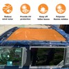 Sukemichi Sunshade for Ford Bronco,Mesh Sun Shade Bikini Top Cover