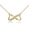 Hoops & Loops Collar con Colgante de Plata de Ley,