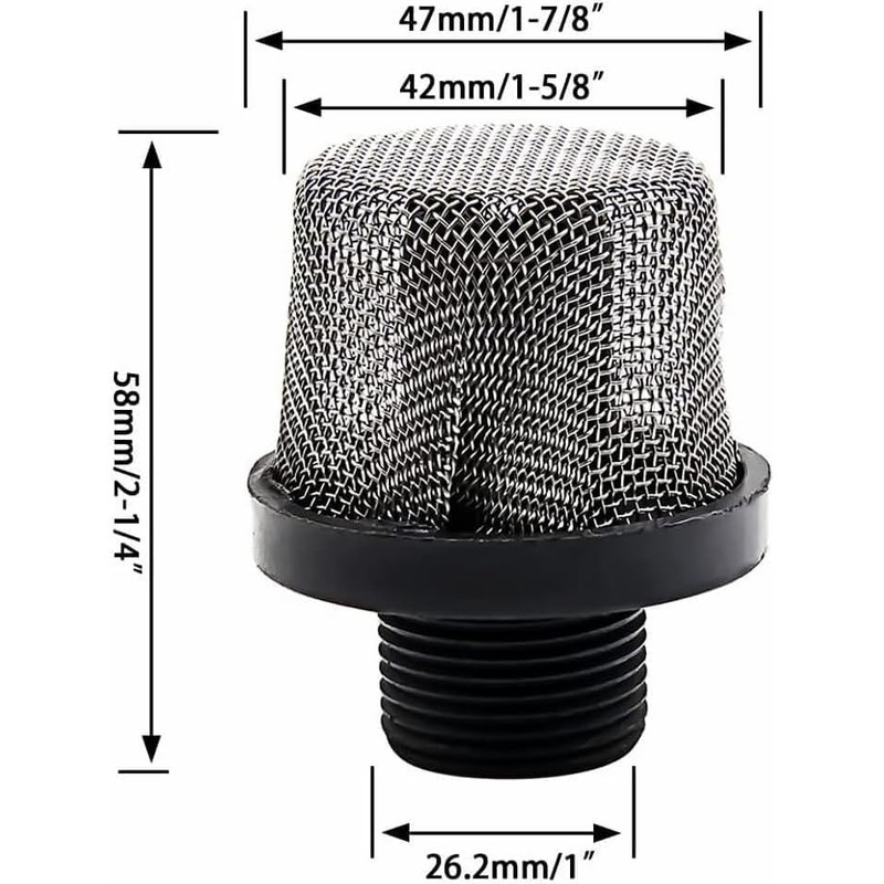 4 pcs 288749 Airless Spray Gun Filter and 2 pcs