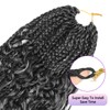 Goddess Box Braids Crochet Hair With Curly Ends 24 Inch