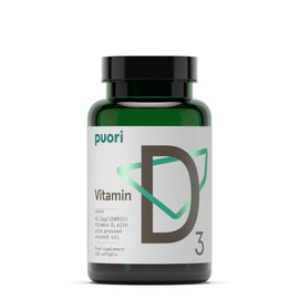 Puori D3: Vitamin D3 - Coconut Formula 120 Capsules