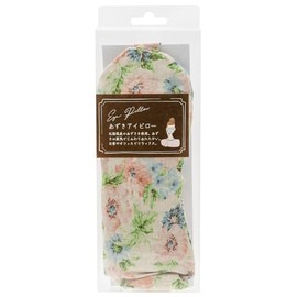 Cozy Company 187457 Eye Mask, Azuki Eye Pillow, Hot Floral, Made in Japan, Botanical Flower
