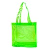 TotePrint 1pcs Waterproof Large Transparent Pvc Shopping Clear Tote Bag