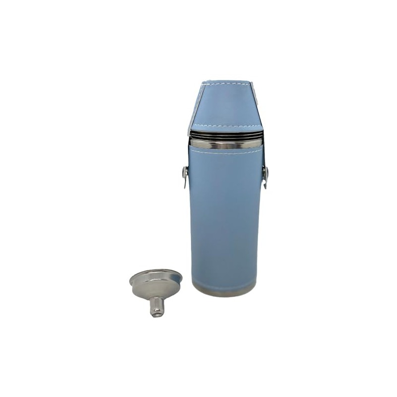 Giggle Golf 8 oz Flask Gift Set with 4 Shot