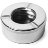 Garden Of Arts Stainless Steel sturdy small Ash Tray portable