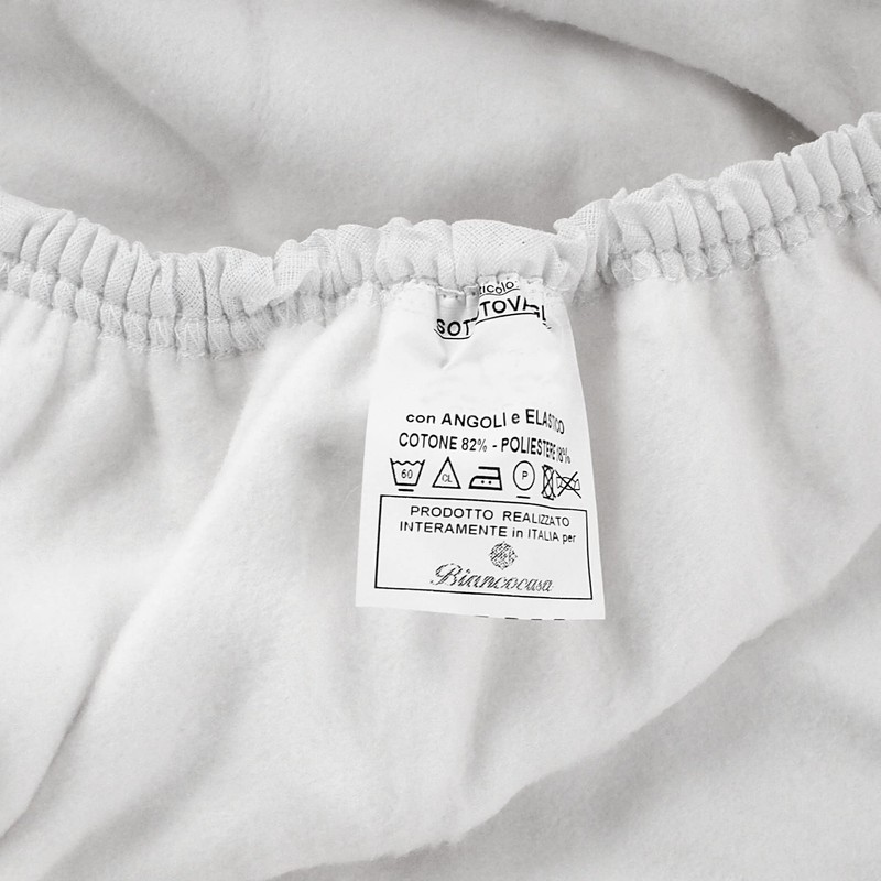 Biancocasa Molton Table Protector Round Cotton 470 g/m² for Tables