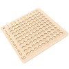 Wooden Multiplication Board Educational Multiplication Game Board for Learning Teaching