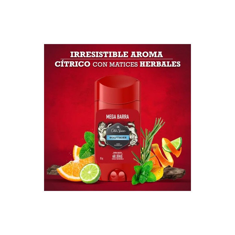 Old Spice Barra Desodorante Wolfthorn Mega 85 g