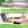 LargeLeaf - Almohadilla ergonómica para muñeca y codo para computadora