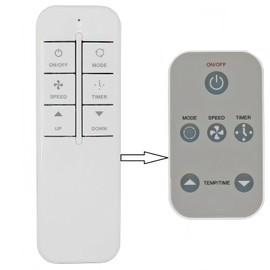 Replacement Remote Control for Haier Air Conditioner Remote Model 0010403473 Compatible for HWF05XCK-L HWF08XC5 HWR05XC5 HWR05XC6 HWR05XC7 HWR05XC9-L HWR05XCA HWR05XCJ HWR05XCJ-L HWR06XC5 HWR06XC5-T
