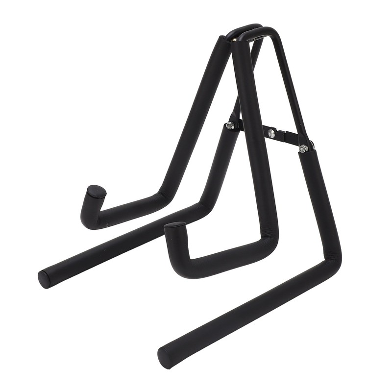 Ukulele Stand Stainless Steel Metal Support Sponge Pad Multifunctional Folding