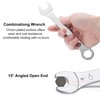 uxcell 3pcs 6mm Thin Combination Wrench with Offset 6-Point End