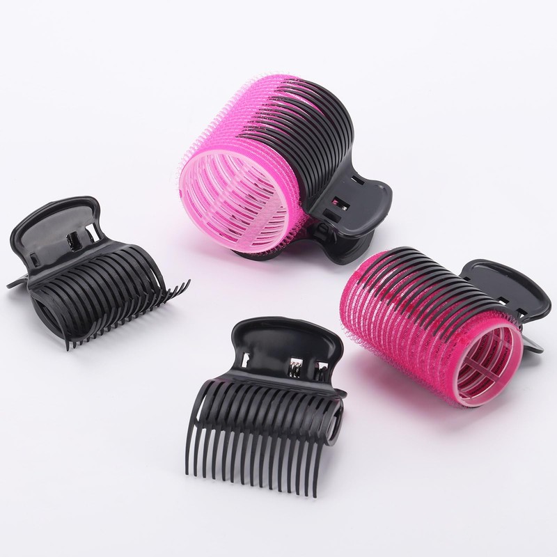 12 Pack Hot Roller Clips for Hair Curler Claw Clip