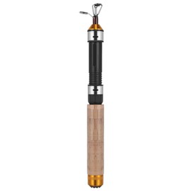 NUOBESTY Telescopic Fishing Rod, 64cm Small Fishing Pole Tool for Saltwater and Freshwater - Outdoor Activity