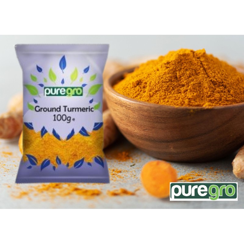 Puregro Turmeric Powder 100g | PACK OF 1 | Haldi