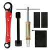 6 Pcs Angle Stop Wrench Kit with 1/2" Compression Sleeve